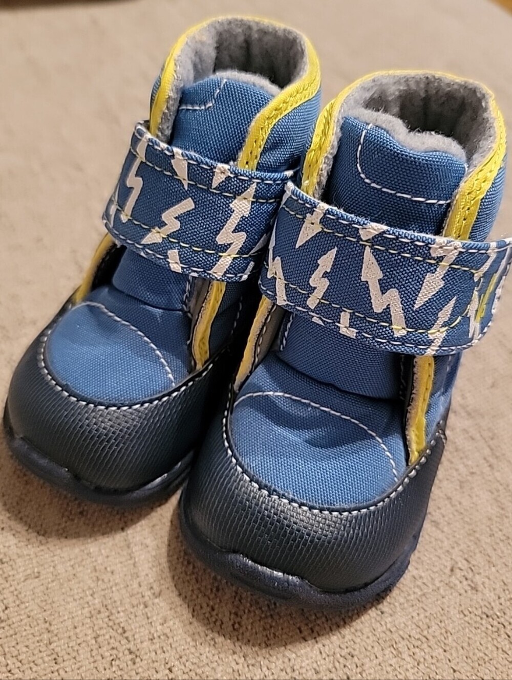 See Kai Run Basics Blake Blue Winter Boots - Toddler Boys Size 5 NWOT